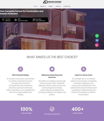 Business website project by DevoIndia - screen 2